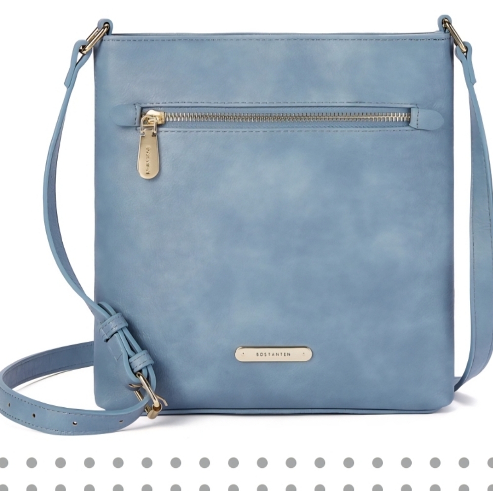 Bostanten Light Blue Crossbody Bag